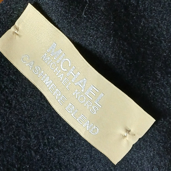 Michael Kors Mens 40S Coat Black Slim Wool Cashmere Blend MMK19675 NWT $495 - Picture 5 of 11